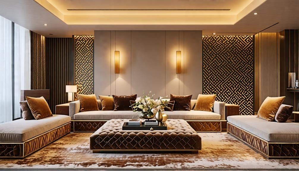 indian inspired modern living spaces
