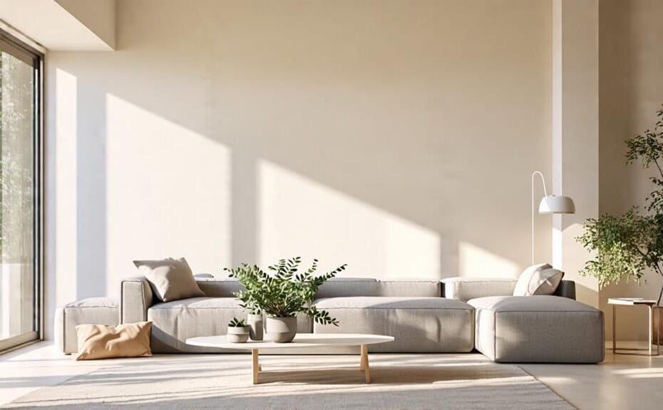 sleek simple chic interiors
