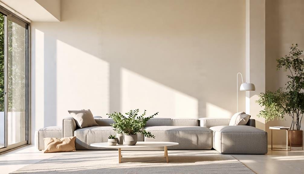 sleek simple chic interiors
